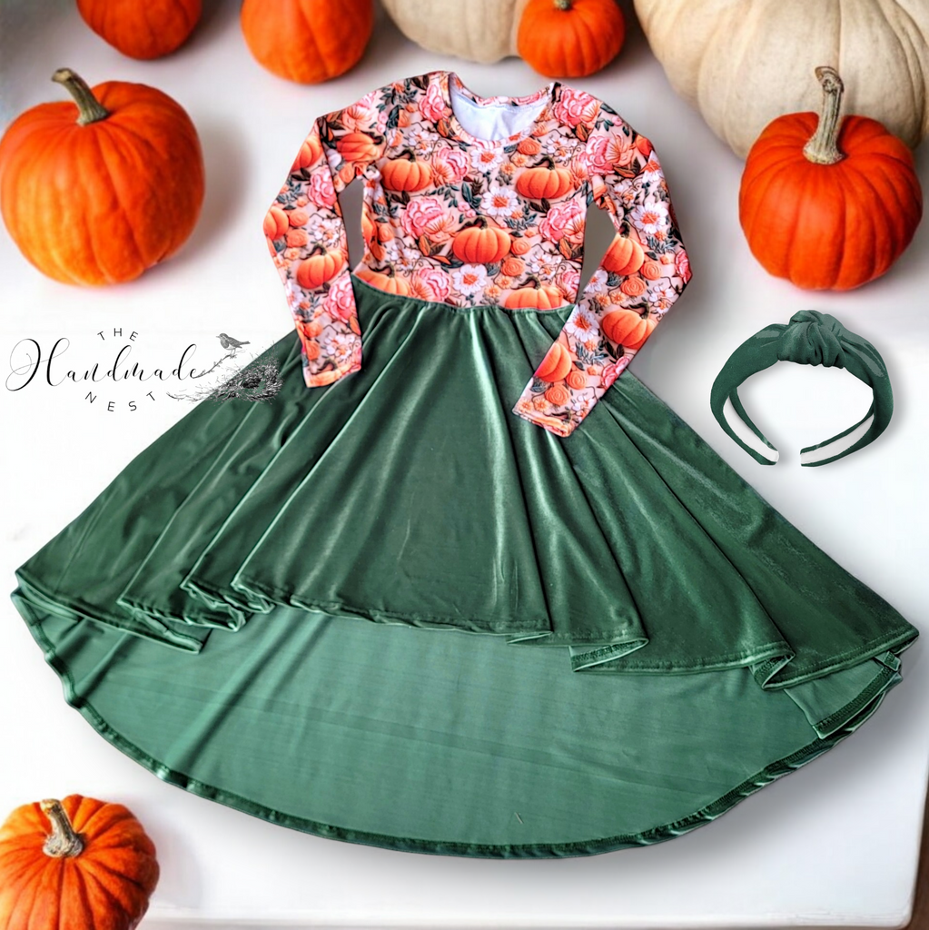 Autumn's Blessings Hi-Low Dress